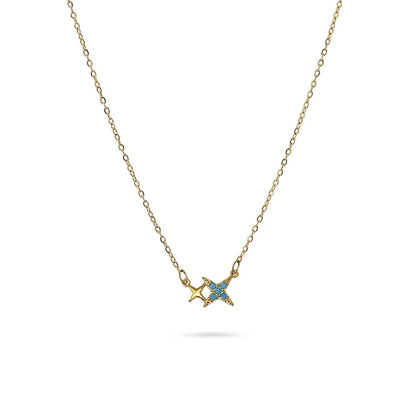 Collana Anartxy donna Doppia stella