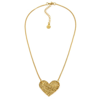 Collana Vestopazzo donna Cuore martellato