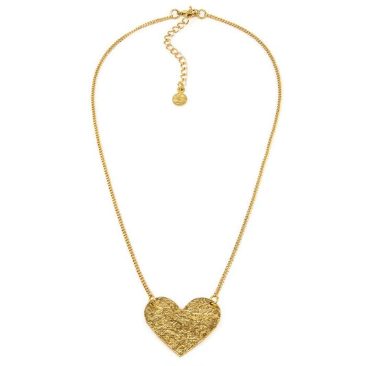 Collana Vestopazzo donna Cuore martellato