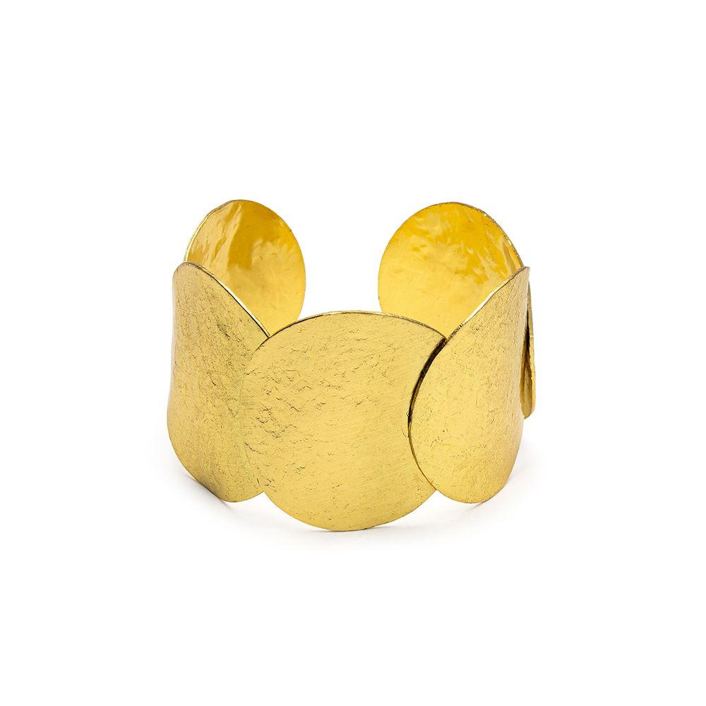 Bracciale rigido Vestopazzo donna Fascia con piastre tonde