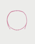 Collana Rue des Mille Charm bar Girocollo soft cord base rosa