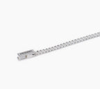 Bracciale Mabina Uomo TENNIS CLUB cristalli bianchi