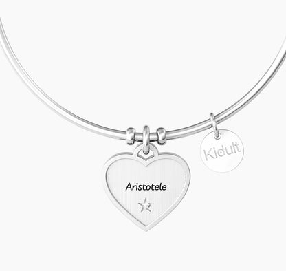 Bracciale donna Kidult L'AMICIZIA È UNA SOLA ANIMA … ARISTOTELE