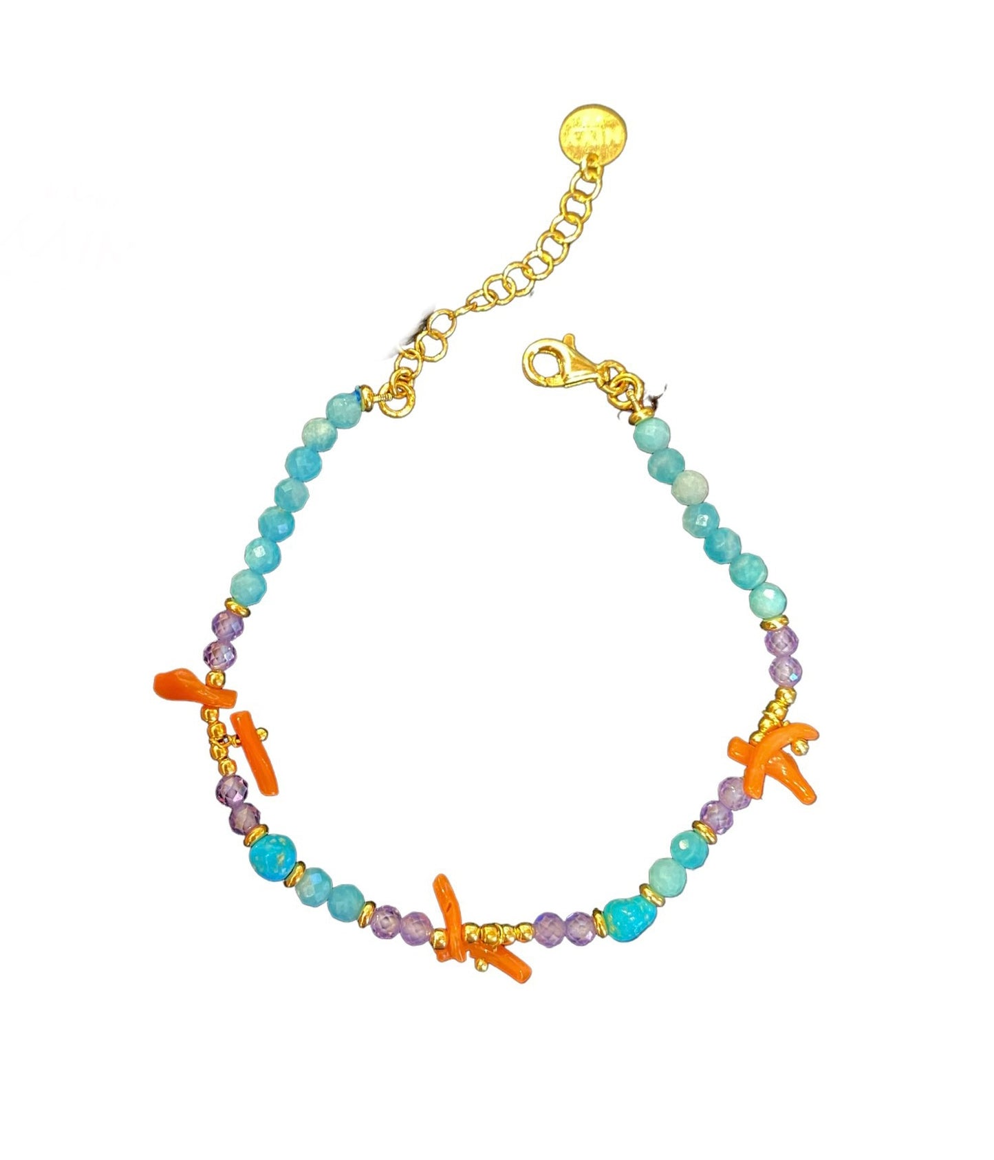 Bracciale donna Nivy rametti di corallo