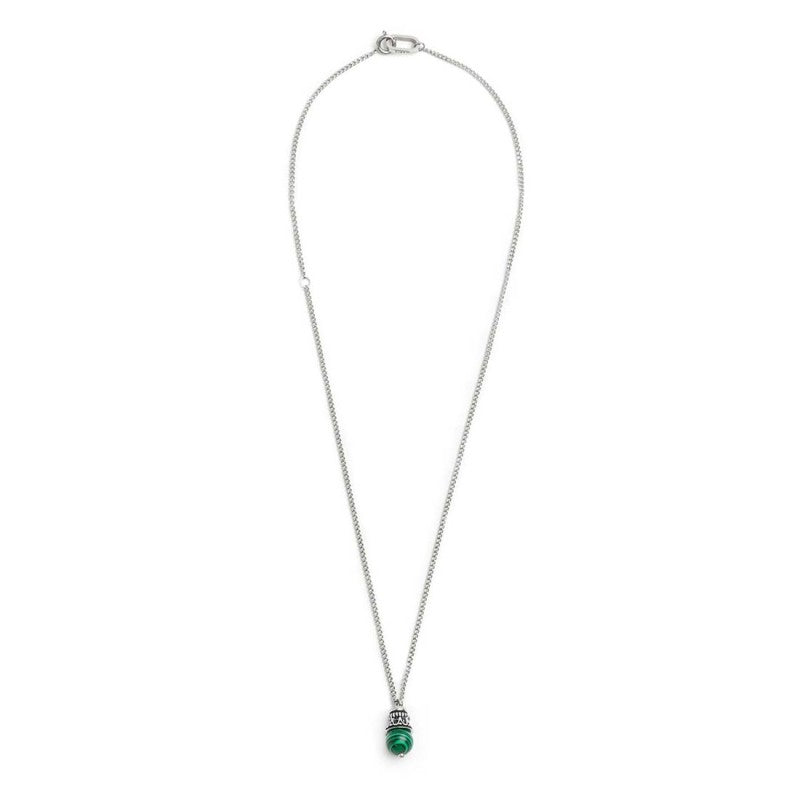 Collana Marlù unisex catena grumetta con pendente