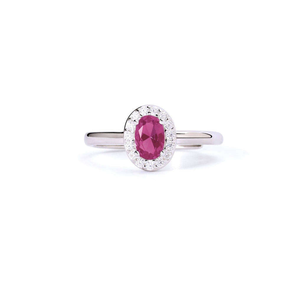 Anello Mabina donna rubino ovale COOL OR RÉTRO