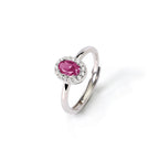 Anello Mabina donna rubino ovale COOL OR RÉTRO