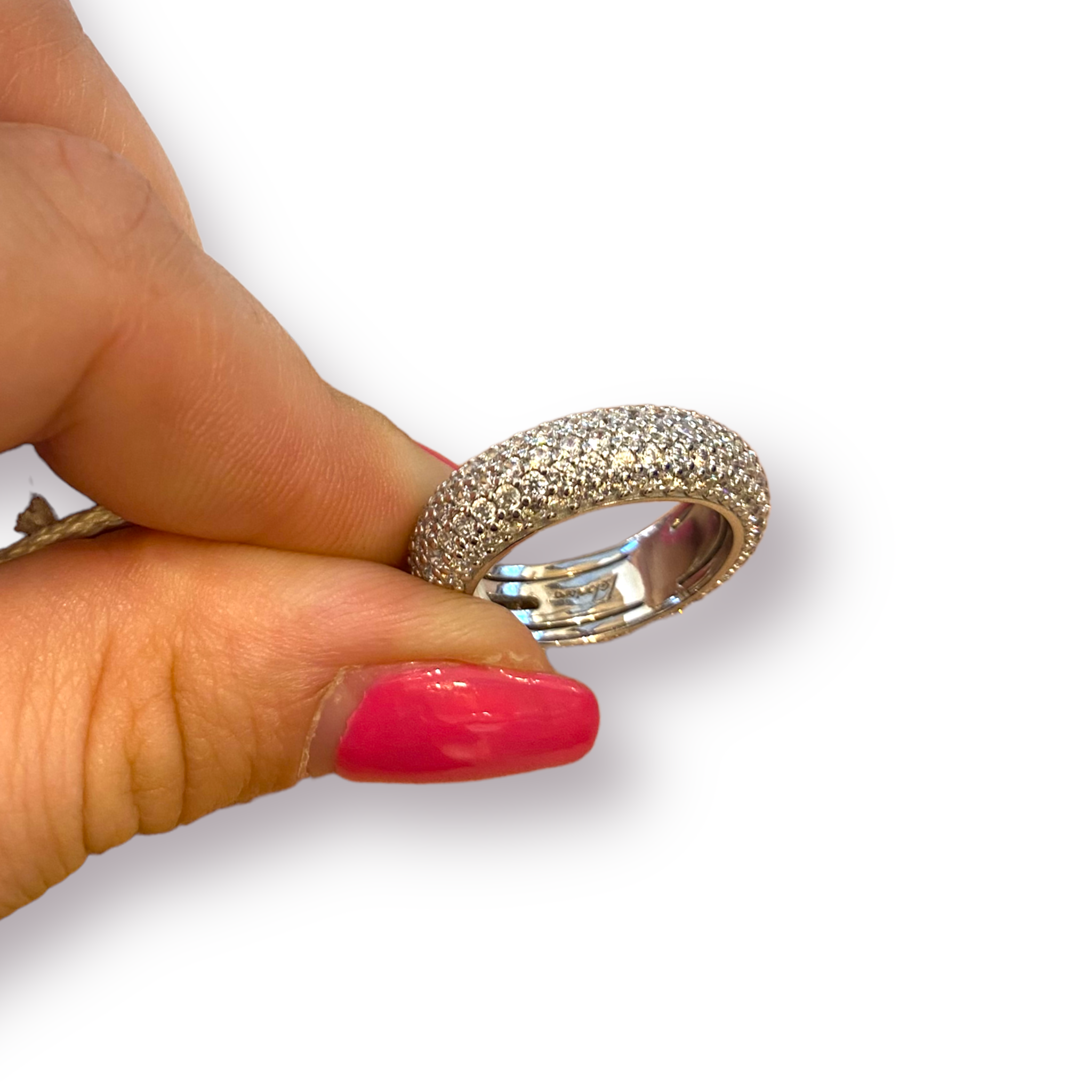 Anello Labrioro donna fascione zirconato Easy chic