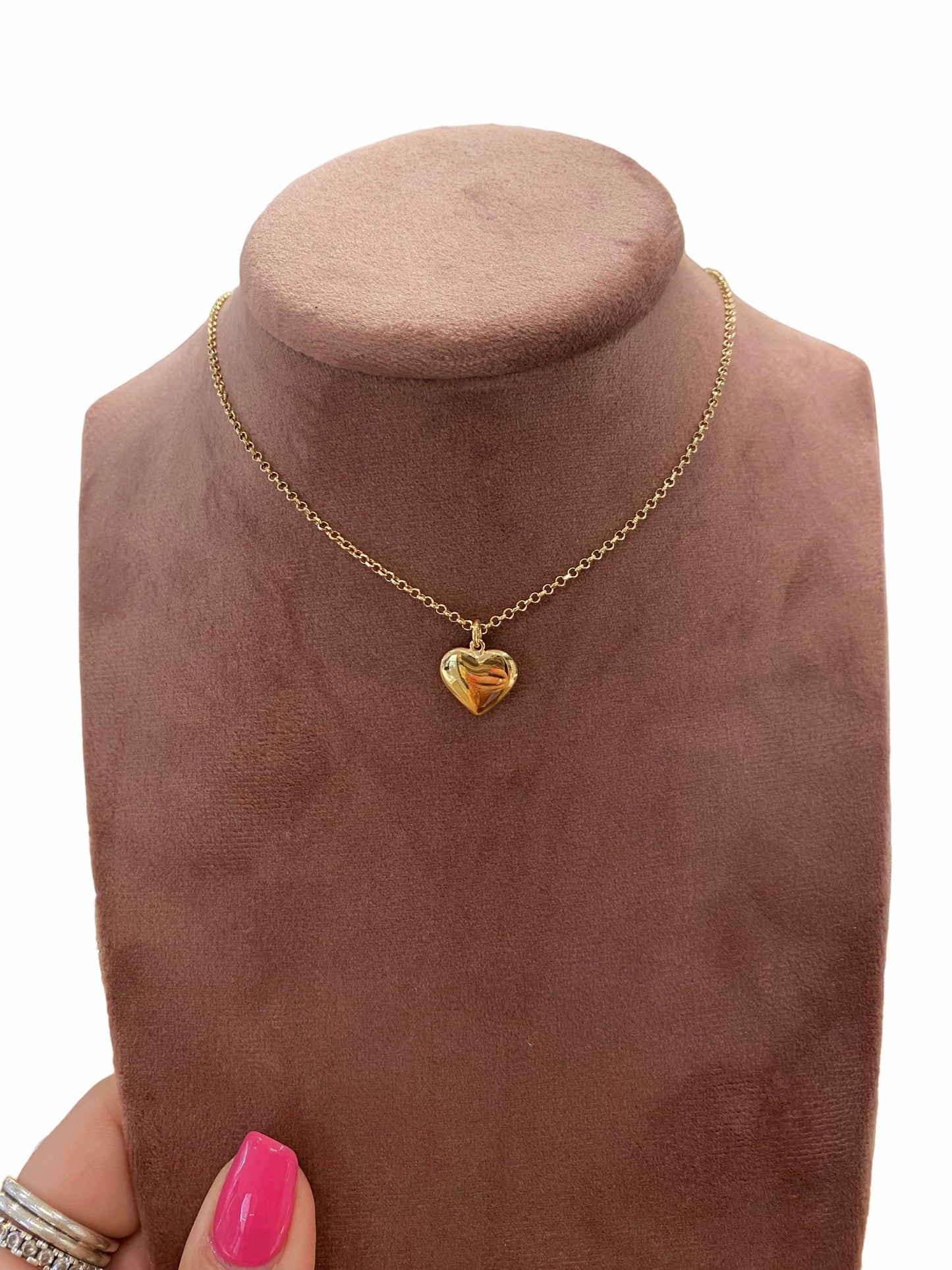 Collana Donna Marcello Pane con cuore pendente