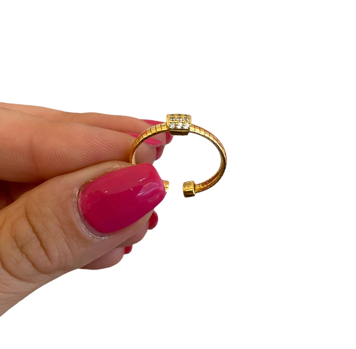 Anello Donna Marcello Pane twist gold