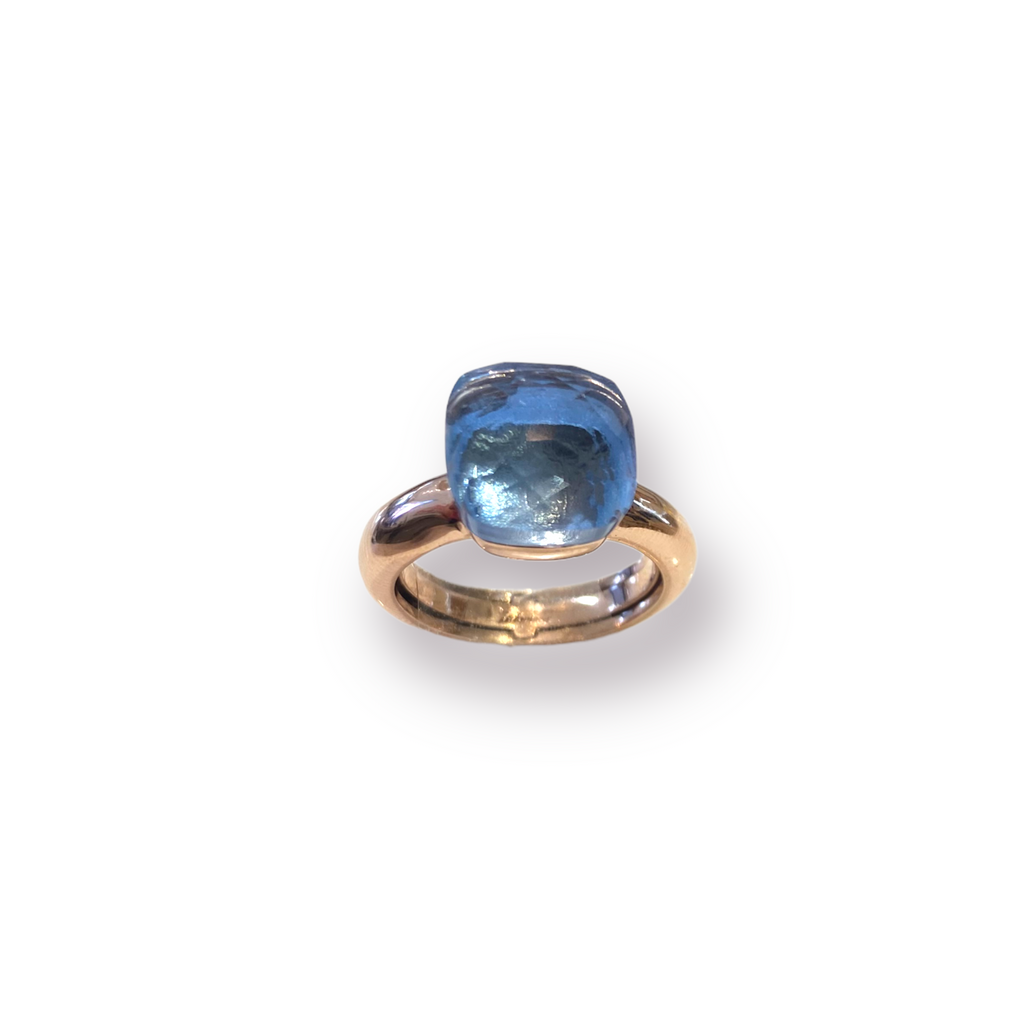 Anello Labrioro donna Eden Acquamarina
