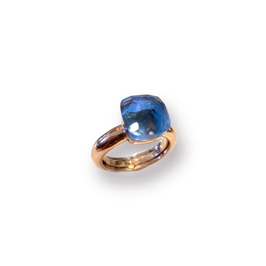 Anello Labrioro donna Eden Acquamarina