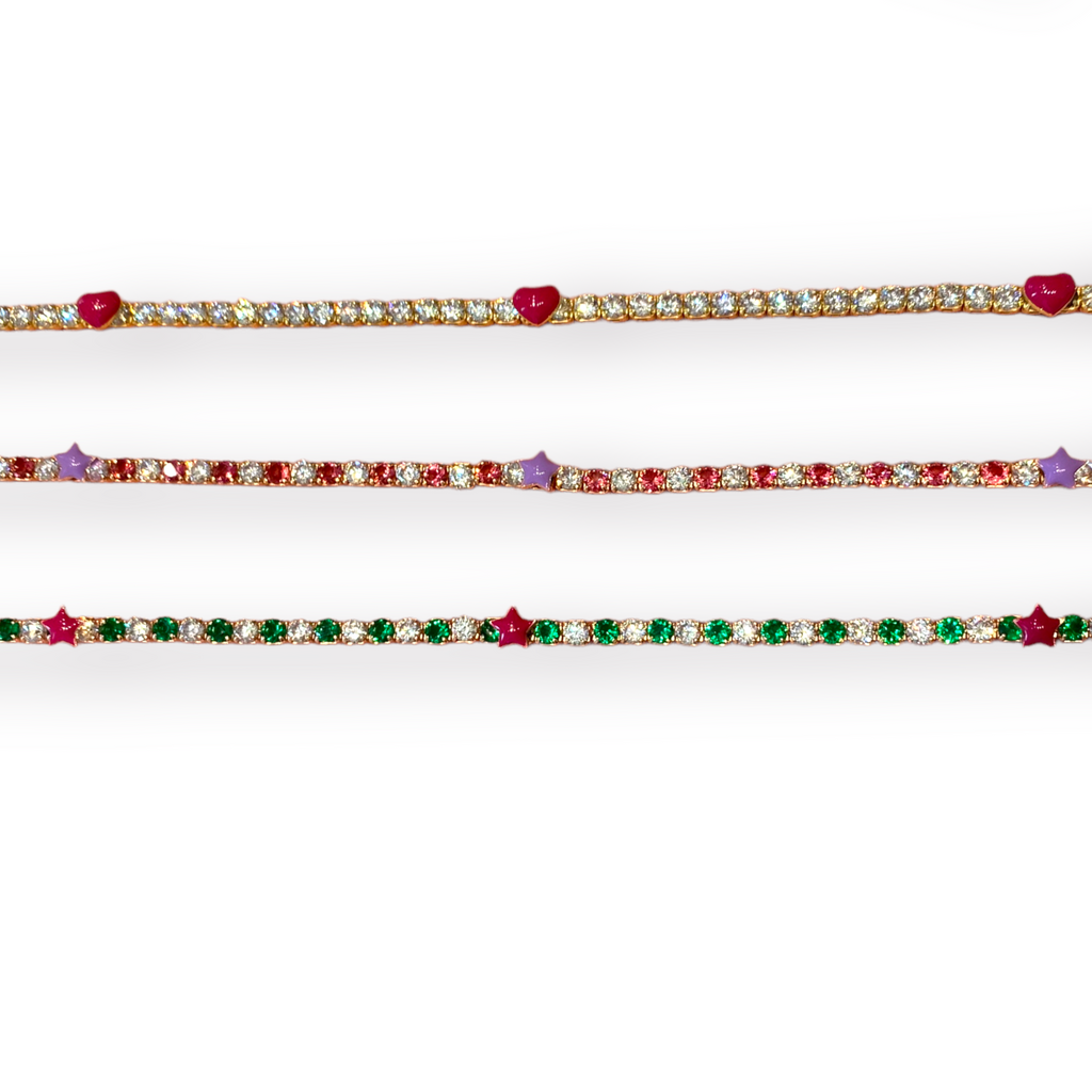 Bracciale donna Rocce Tennis smaltis