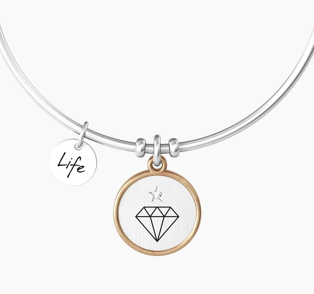 Bracciale donna Kidult WHO FINDS A FRIEND FINDS A TREASURE
