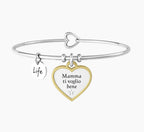 Bracciale Kidult donna CUORE | MAMMA TI VOGLIO BENE