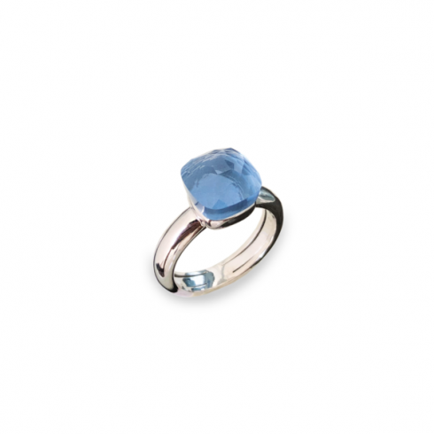 Anello Labrioro donna Eden Acquamarina