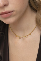 Collana Vestopazzo donna con charms notte