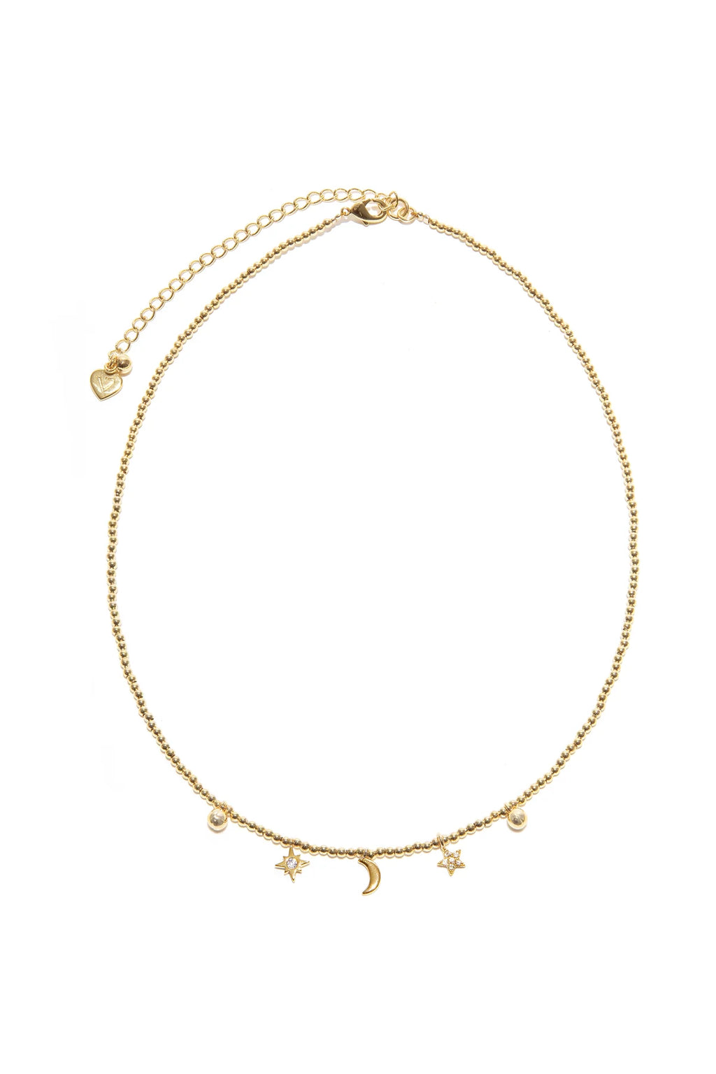 Collana Vestopazzo donna con charms notte
