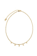 Collana Vestopazzo donna con charms notte