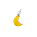 Ciondolo Dodo Mariani Luna Argento e smalto