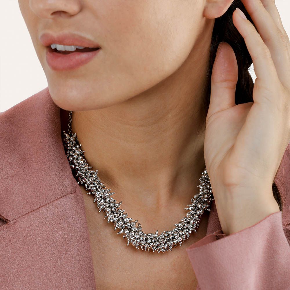 Collana Vestopazzo donna Mogra big