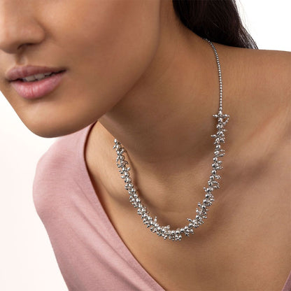Collana Vestopazzo donna Sfere mogra