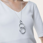 Collana lunga Vestopazzo donna Tre cerchi