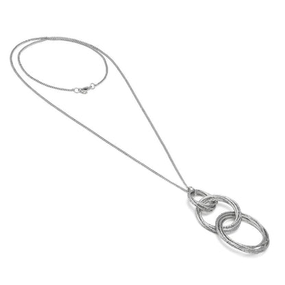 Collana lunga Vestopazzo donna Tre cerchi