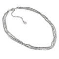 Collana Vestopazzo donna 3 fili mini pepite