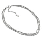 Collana Vestopazzo donna 3 fili mini pepite