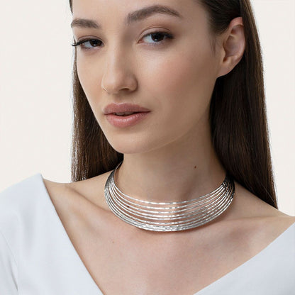 Collana rigida Vestopazzo donna Multifilo