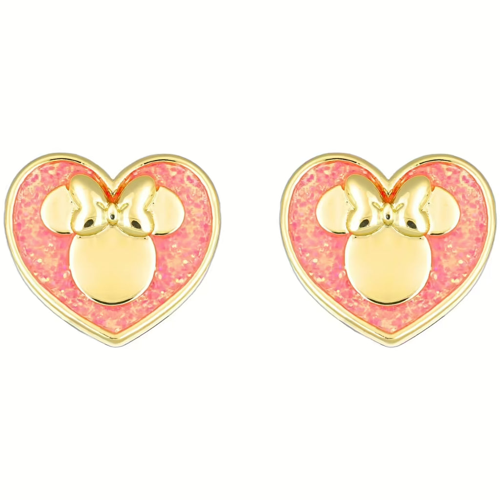 Orecchini Disney bimba Cuore con Minnie