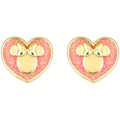 Orecchini Disney bimba Cuore con Minnie