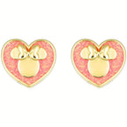Orecchini Disney bimba Cuore con Minnie