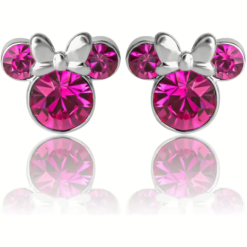 Orecchini Disney bimba Minnie fucsia