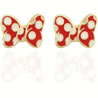 Orecchini Disney bimba Fiocco Minnie