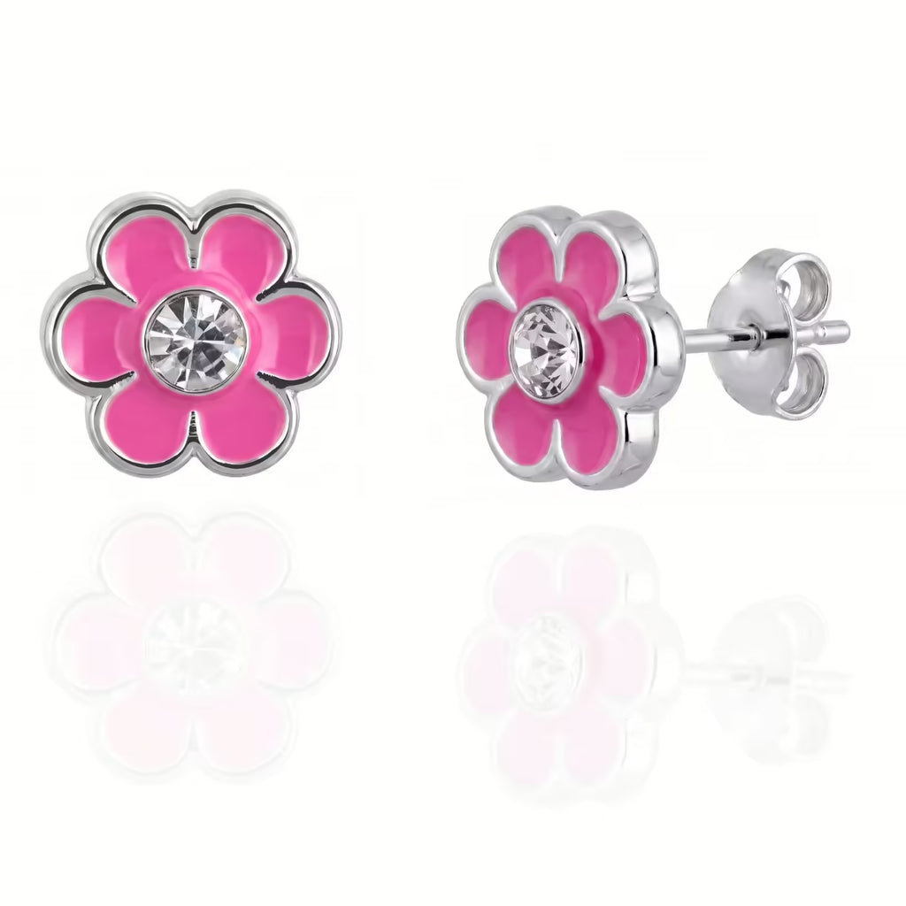 Orecchini Disney bimba Set Minnie e fiorellino
