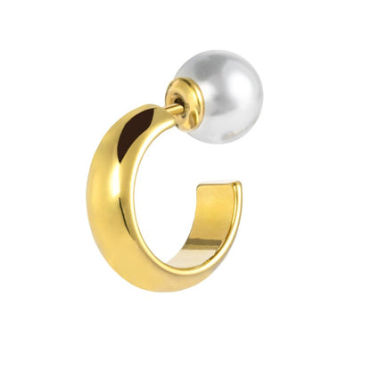 Mono orecchino Marlù Cerchietto 1,5cm con perla