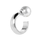 Mono orecchino Marlù Cerchietto 1,5cm con perla
