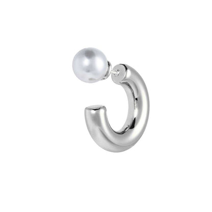 Mono orecchino Marlù cerchietto 1,9cm con perla