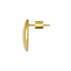 Mono orecchino Marlù Bottone ovale 1,6cm