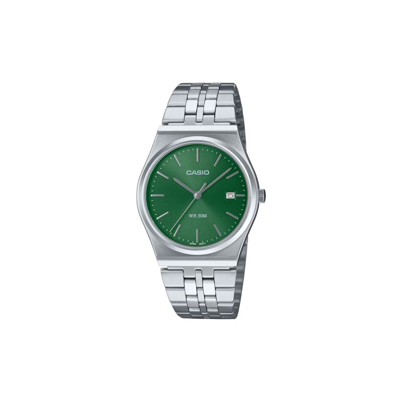 Orologio Casio unisex Analogico Quadrante verde