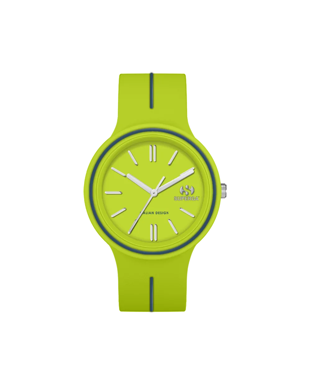 Orologio Superga medium Giallo fluo