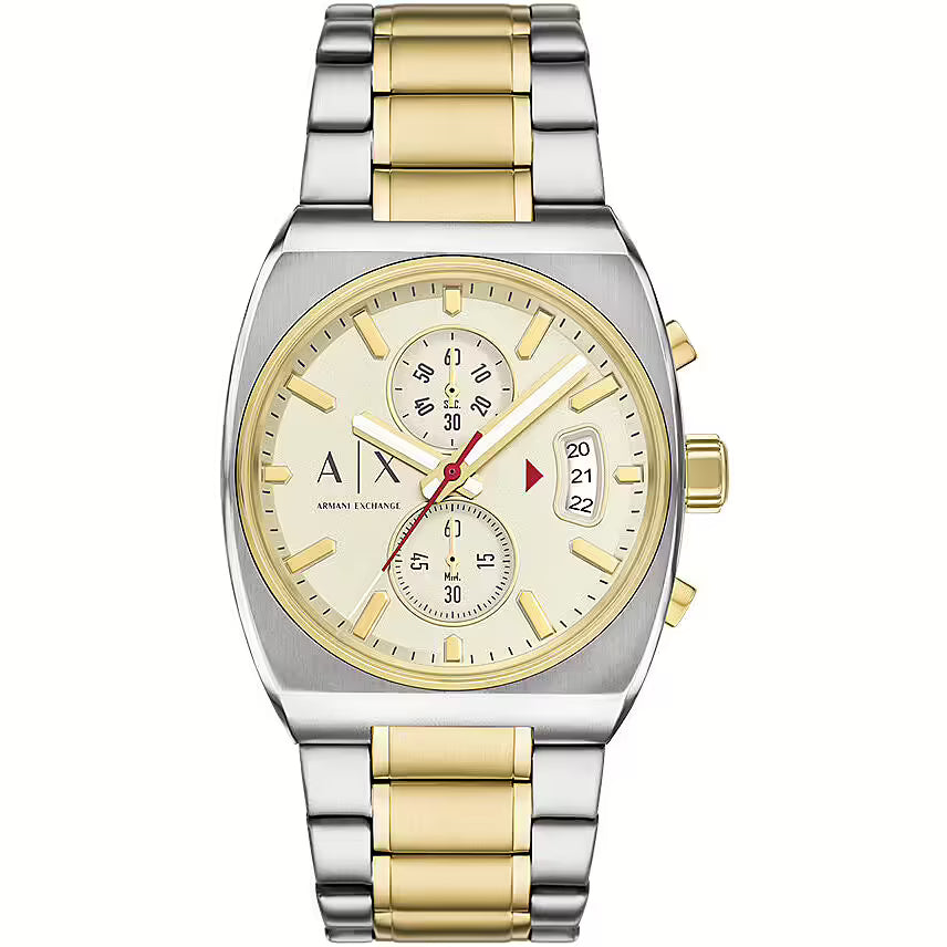 Orologio Armani Exchange uomo bicolor