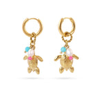 Orecchini a cerchio Anartxy donna Coast Calae Tartaruga