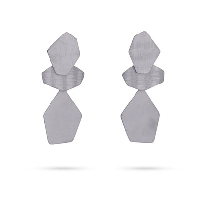 Orecchini pendenti Anartxy donna Tris geometrico