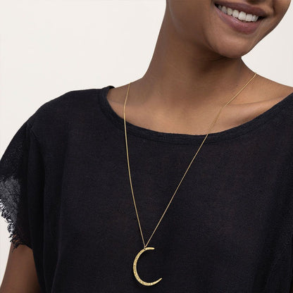 Collana lunga Vestopazzo donna Luna crescente
