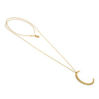 Collana lunga Vestopazzo donna Luna crescente