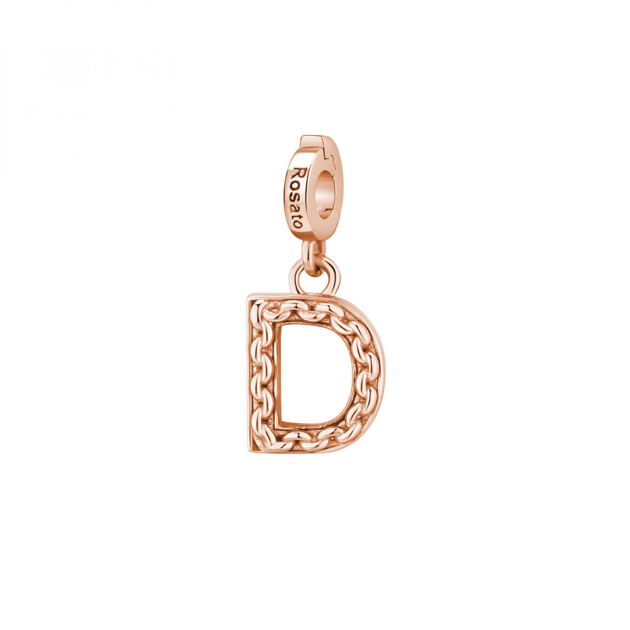 Charm Rosato Storie Lettera D Rosè