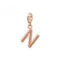 Charm Rosato Storie Lettera N Rosè